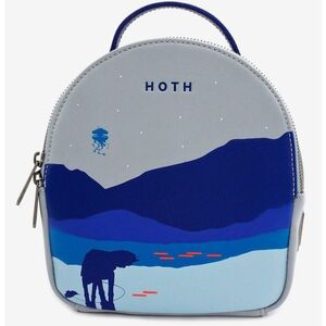 NWT Loungefly Star Wars Hoth Convertible Mini Backpack